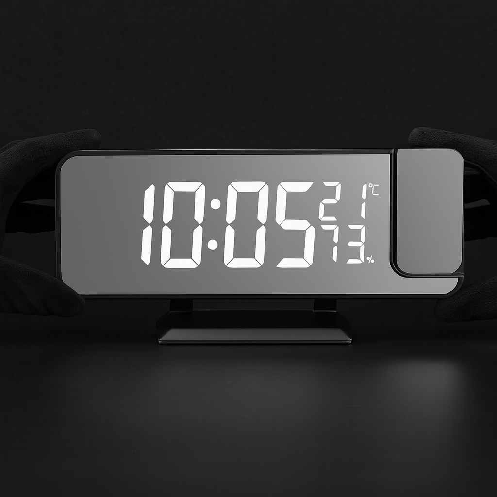Reloj Despertador Digital De Proyección
