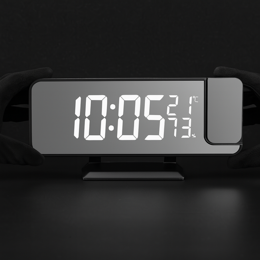 Reloj Despertador Digital De Proyección