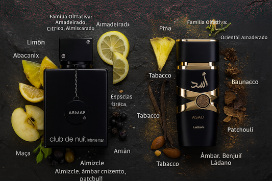 KIT(Asad+ club de nuit+perfumero)