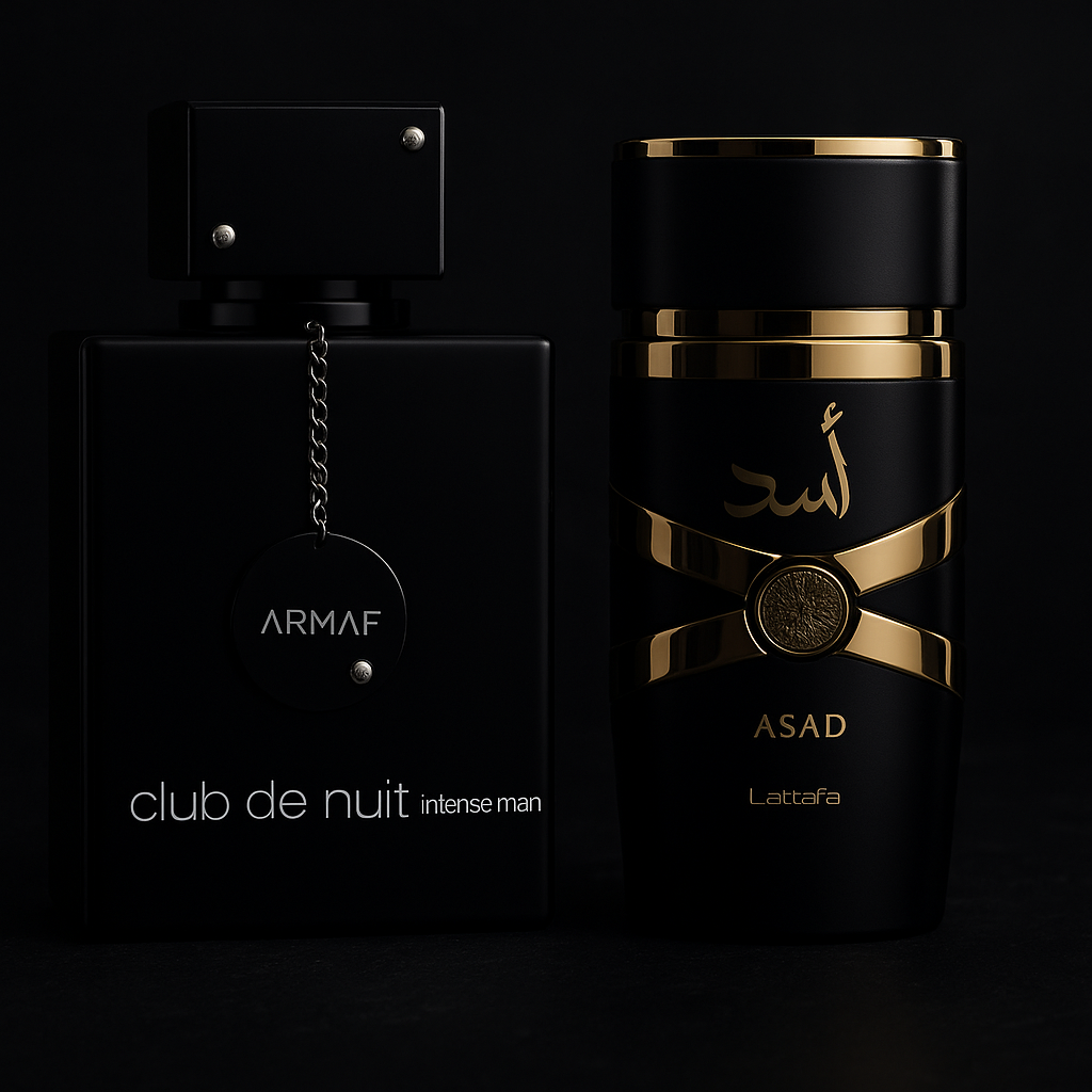 KIT(Asad+ club de nuit+perfumero)