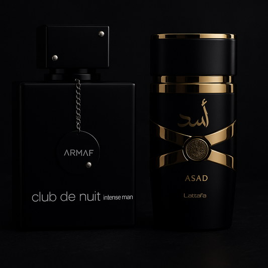 KIT(Asad+ club de nuit+perfumero)