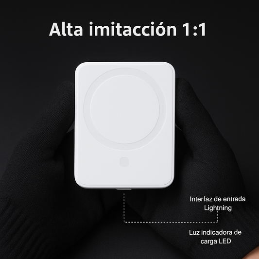 Power Bank Inalámbrico Magnético Portáti